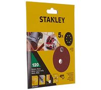 STANLEY - 5 Disques Abrasifs 125 mm - STA32037-XJ