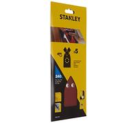 STANLEY - 5 Feuilles Abrasifs Multi Ponçage - STA31457-XJ