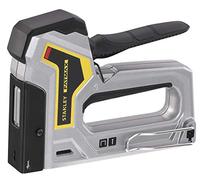 STANLEY 6-TR350 Agrafeuse Cloueuse Gamme FATMAX - Accepte Agrafes de Type G (6 à 14mm) et Clous de Type J (12 à 15mm) - Robusttes - Corps en Acier - Compacte - Poignée Verrouillable et Soft Grip