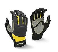 Stanley Gants Mitaines Performance 98381 5 doigts Taille 10 Gris/Noir – 2 unités