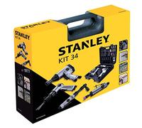 Kit d'outils pneumatiques + accessoires 34 pièces