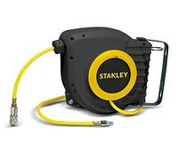Stanley Enrouleur air comprimé 9045698STN – 9 m montage mural noir/jaune