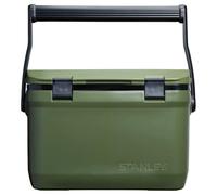 Stanley Adventure Outdoor Cooler 15.1L Dried Pine - Double paroi en mousse isolante - Sans BPA - Glacière - Glacière de camping très résistante qui fait aussi office de de siège - Étanche