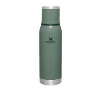Stanley Adventure To-Go Bouteille Isotherme 0.75L - 20 Heures Chaud - 25 Heures Froid - Etanche - Couvercle Isolant - Sans BPA - Lavable au Lave-Vaisselle - Hammertone Green