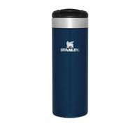 STANLEY Aerolight Transit Mug Isotherme Café 0.47L - 6 Heures Chaud - 8 Heures Froid - Couvercle Étanche et Blocable - Thermos - Lavable au Lave-Vaisselle - Royal Blue Metallic