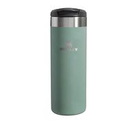 Stanley Aerolight Transit Mug Isotherme Café 0.47L - 6 Heures Chaud - 8 Heures Froid - Couvercle Étanche et Blocable - Thermos - Lavable au Lave-Vaisselle - Shale Metallic