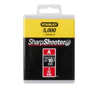 Stanley 1-TRA206-5T Agrafes type A 5/53/530, 10mm, boite de 5000pcs