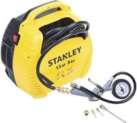 Stanley Air Kit Compresseur compact avec kit d'air comprimé, tuyau spiralé, gonfleur de pneus, portable