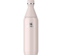 Stanley All Day Slim Gourde Isotherme 0.6l - Froid Pendant 6 Heures - Glacé Pendant 11 Heures - Acier Inoxydable Recyclé Sans Bpa - Étanche - Bouteille D'eau Compacte - Rose Quartz