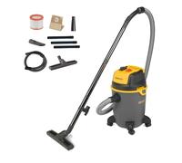 stanley aspirateur eau et poussiere 1200 w cuve 20 l avec prise pour outil électroportatif