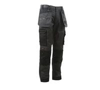 Stanley Austin Trousers Pantalon d'utilité Professionnelle, Gris/Noir, 40W / 31L Homme