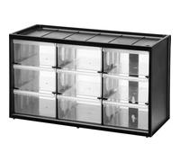 STANLEY Bac de rangement multi-usages avec 9 grands tiroirs, 1-93-978