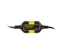 STANLEY BM1S Chargeur/mainteneur de Batterie entièrement Automatique 1 A 12 V avec Serre-câbles