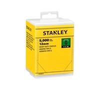Stanley - Boite 5000 Agraf 1/2 Typ.G - Taille : 12 mm Argenté