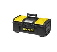STANLEY Boîte à Outils 16" One-Touch - Rangement robuste avec plateau amovible, œillet pour cadenas & compartiments organisateurs - 1-79-216