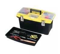 Stanley Boîte à outils 40,5x25,4 cm Plastique noir et jaune 1-92-905
