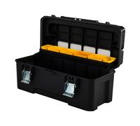 Stanley Boîte à outils FatMax Pro Cantilever - permet de travailler sur 2 niveaux - classe de protection IP 53 - résistante à l'eau et à la rouille - avec poignée Taille:39 L