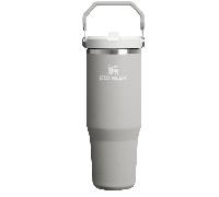 Stanley Bouteille Isotherme avec Paille Intégrée 890 ml The IceFlow™ Flip Straw 2.0 Tumbler Ash