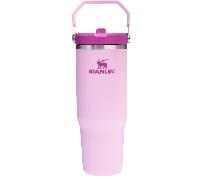 Mug isotherme Stanley Tumbler Flip Straw 2.0 890 ml Couleur: rose / violet