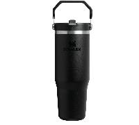Stanley Gourde inox IceFlow Flip Straw 2.0 – 890 ml – Noir – Garde froide 48 h