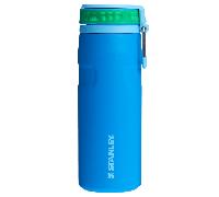 Stanley 1913 Bouteille isotherme IceFlowBottle Twist Flip 0,47 L – 12h froid, 3 jours glacés – Azure