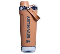 Stanley Bouteille shaker Activate de 591 ml - Gobelet shaker isotherme étanche en acier inoxydable | Rangement de base et couvercle à visser à débit rapide | Shakes protéinés et poudre de