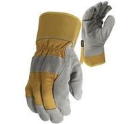 STANLEY - Gants de manutention - Adulte (Taille unique) (Gris/jaune)