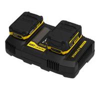 Stanley Chargeur double FATMAX SFMCB24-QW V20 18V 4A