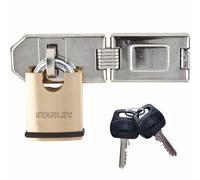 Stanley : Charnière de sécurité avec cadenas en laiton Stanley Kwikset G