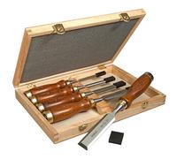 Stanley – Coffret 5 ciseaux à bois Bailey 2-16-217 – manche en bois