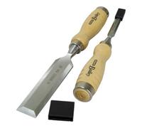 Stanley Ciseau à bois 2-16-389 – avec manche bois 18 mm
