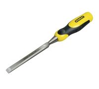 Ciseau à bois manche bi-matière 10x125mm longueur totale 310mm - STANLEY - 0-16-872