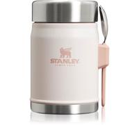 Stanley Classic Legendary Food Jar + Spork boîte à repas avec fourchette Rose Quartz 400 ml