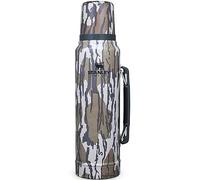 Stanley Classic Legendary Thermos 1L - Maintient la Température 24h (Chaud/Froid) - Bouteille Isotherme - Sans BPA - Gourde Isotherme 1L en Acier Inoxydable - Gourde Inox - Bottomland Mossy Oak