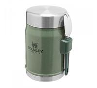 STANLEY CLASSIC série Pot alimentaire avec cuillère-fourchette - Vert Hammertone 0,4L
