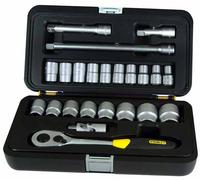 Stanley Coffret à douilles 1/2"" - 23 pces