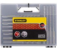 Stanley Coffret de 12 Forets SDS de 6-14mm, STA56119-QZ Noir
