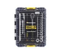 Stanley Coffret de douilles STAKBOX M FMMT98101-0 ¼’’ jeu de 48 pièces FATMAX Multicolore