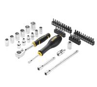 Coffret douilles STAKBOX M 1/4'' jeu 48 pièces - STANLEY FATMAX - FMMT98101-0