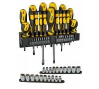 Stanley STHT0-62143 Jeu de tournevis, embouts et douilles 57pcs
