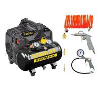 Stanley Compresseur 8 Bar 6L FATMAX avec Outils Pneumatiques