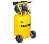STANLEY - Compresseur Siltek vertical silencieux 1,3 HP Jaune