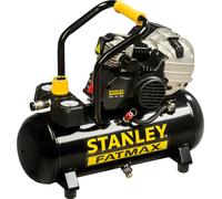 Stanley Compressor HY 227/10/12 FMXCM0 - Compresseur d'air 10Bar - 12L - 222L/min - Poignée antidérapante intégrée - Noir