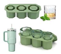 Stanley Cup Ice Mold, Bacs à Glaçons avec Couvercle, set de Glaçons en Silicone avec Couvercle, Bac a Glacons avec Couvercle pour Stanley, 20-40 OZ Accessoires