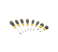 Juego de 8 destornilladores Cushion Grip: Plana y Phillips