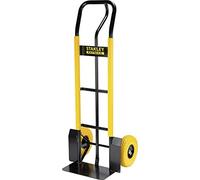 Stanley Diable de Manutention FXWT-701 - Charge Utile jusqu'à 300KG - Chariot de Transport avec Poignée en P - Facile à Manœuvrer - Métal - Jaune/Noir
