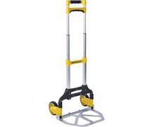 Stanley Diable pliable SXWTD-FT516 - Max. 60KG - Aluminium léger - 40 x 41 x 100 CM - Noir/Jaune