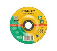 Stanley Disque aggloméré à tronçonner le béton 125x22x3.2 STA32080-QZ