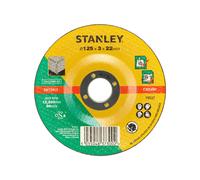 STANLEY Disque aggloméré à tronçonner le béton 125x22x3.2 STA32080-QZ
