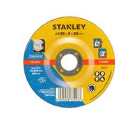 STANLEY Disque aggloméré à tronçonner le métal 125x22x3.2 STA32030-QZ
